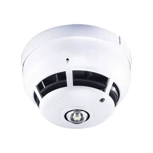 Protec 6000 Optical Smoke Heat and CO Detector Plus Visual Alarm Device